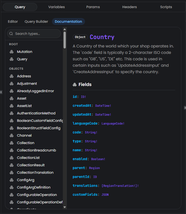 graphql-documentation-type-detail