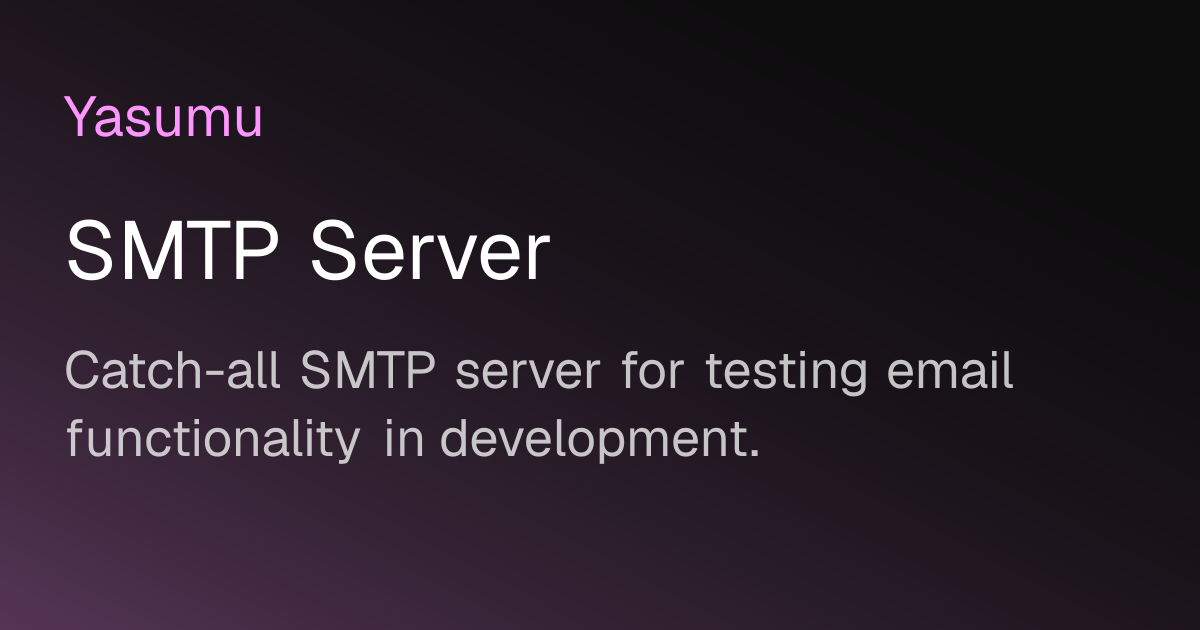 SMTP Server